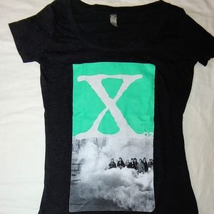 X - The Band.  Complete with Gas Mask Graphic